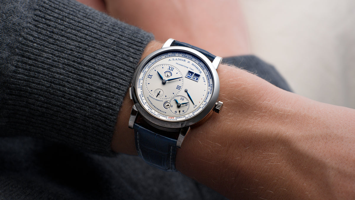 116.066, Lange 1 Time Zone, 25th Anniversary, White Gold