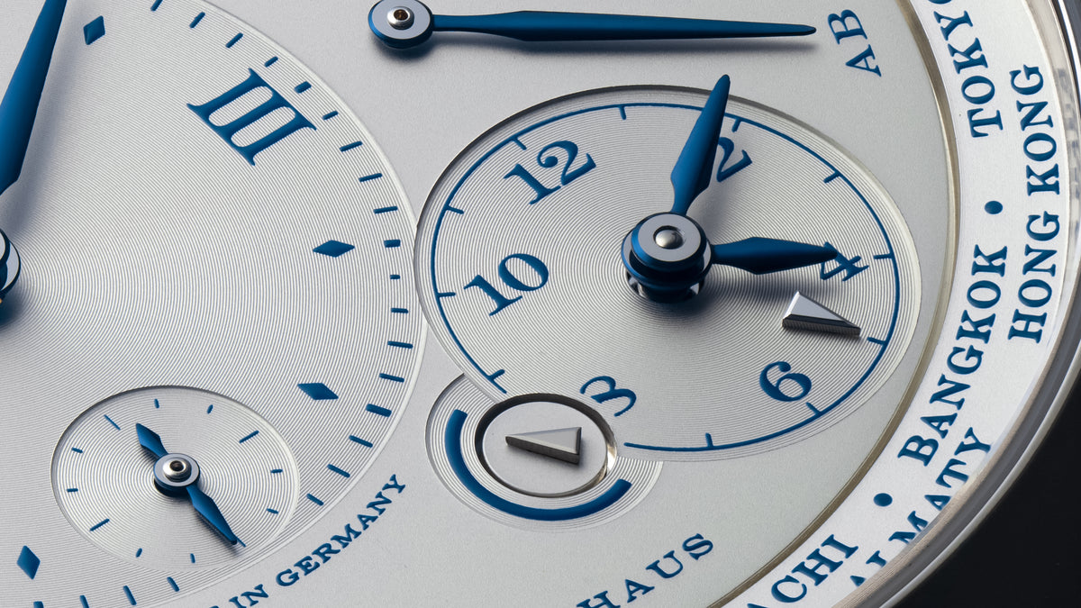 116.066, Lange 1 Time Zone, 25th Anniversary, White Gold