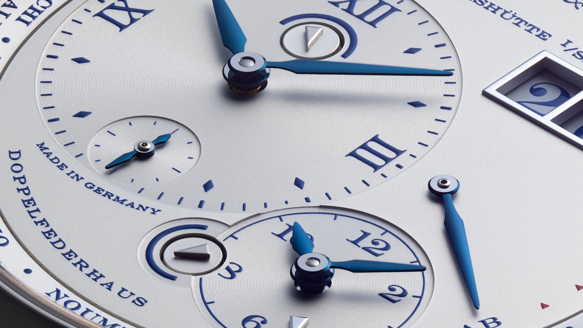 116.066, Lange 1 Time Zone, 25th Anniversary, White Gold