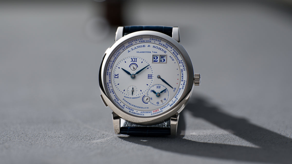 116.066, Lange 1 Time Zone, 25th Anniversary, White Gold