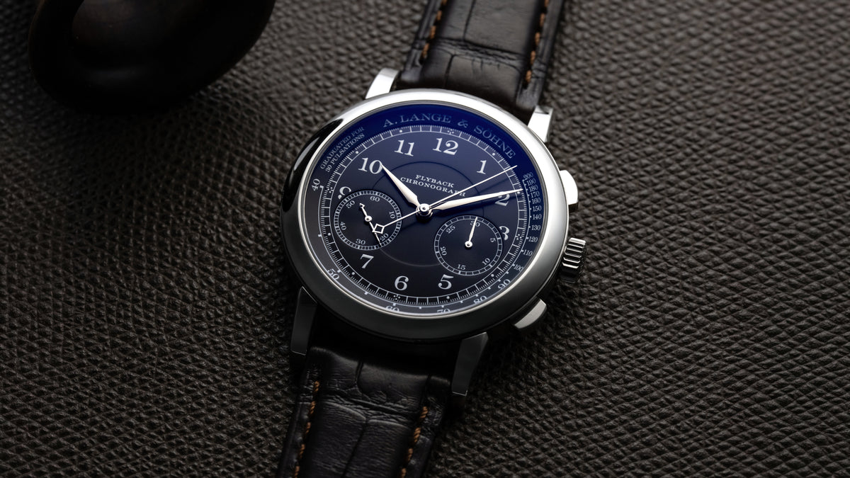 414.028, 1815 Chronograph, White Gold