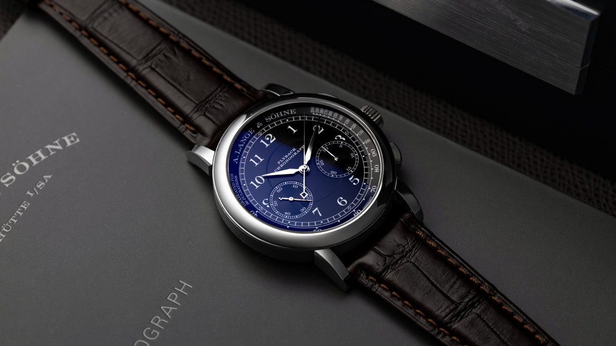 414.028, 1815 Chronograph, White Gold
