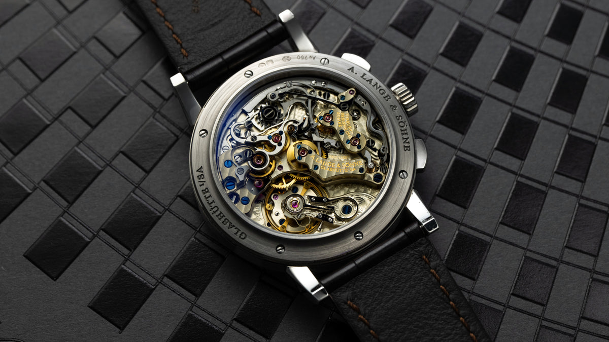 414.028, 1815 Chronograph, White Gold