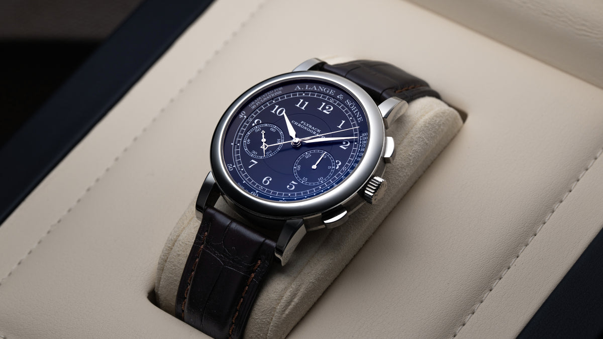 414.028, 1815 Chronograph, White Gold