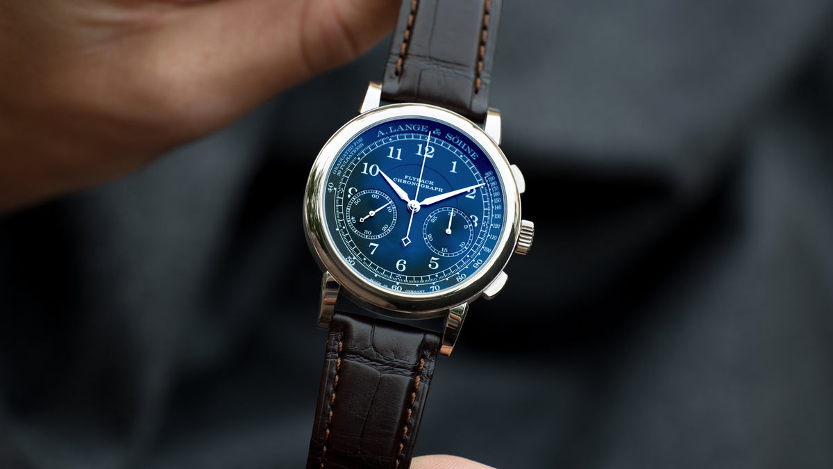 414.028, 1815 Chronograph, White Gold