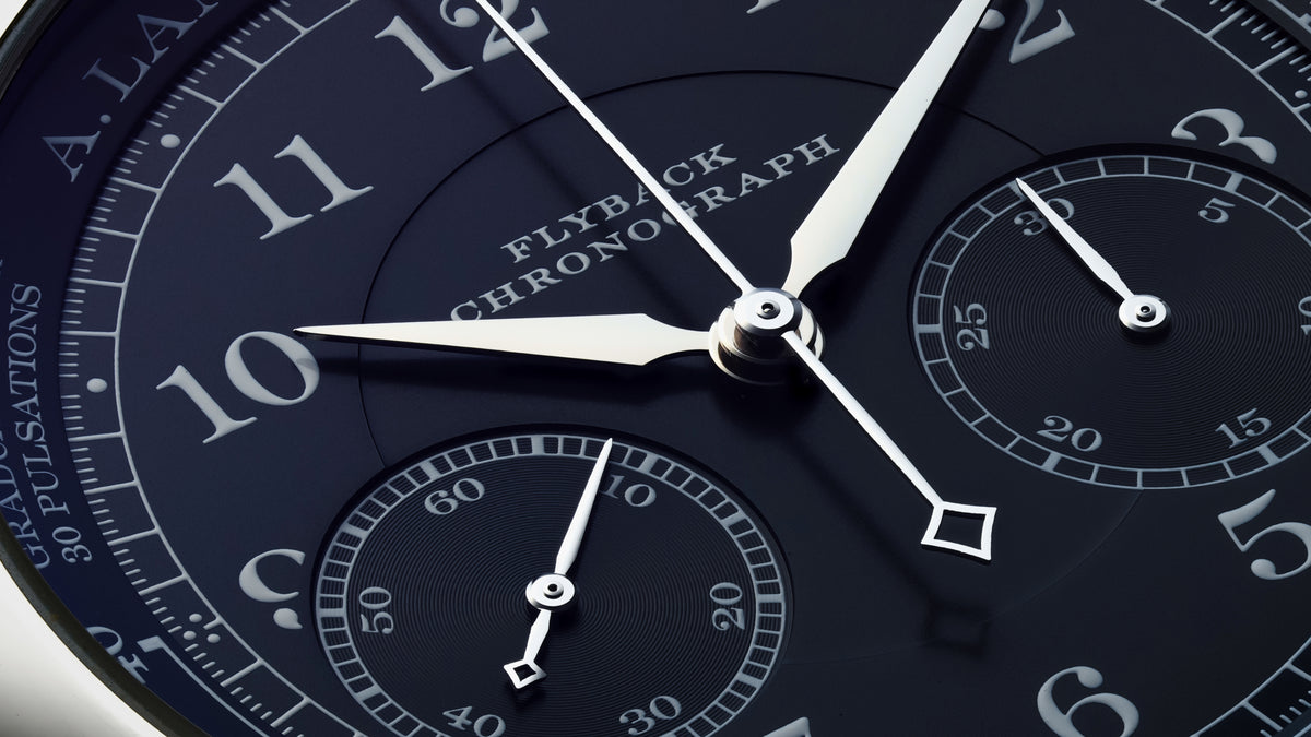 414.028, 1815 Chronograph, White Gold