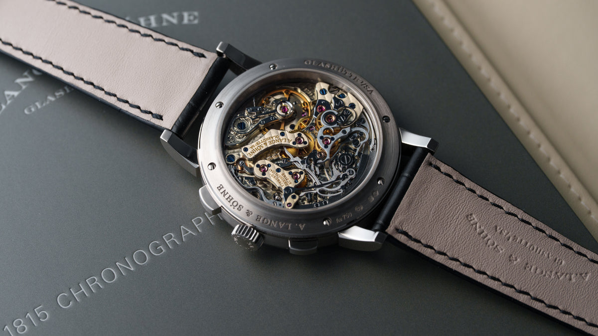 414.028, 1815 Chronograph, White Gold