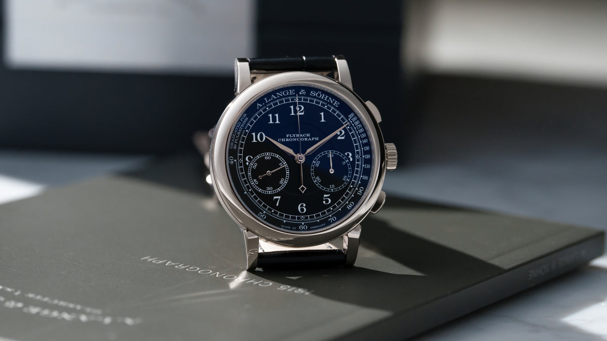 414.028, 1815 Chronograph, White Gold