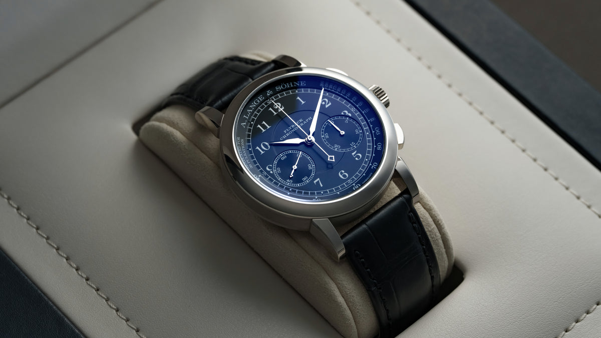 414.028, 1815 Chronograph, White Gold