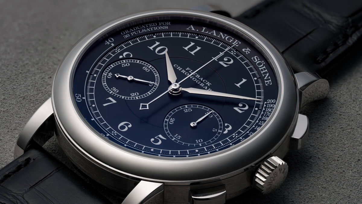 414.028, 1815 Chronograph, White Gold