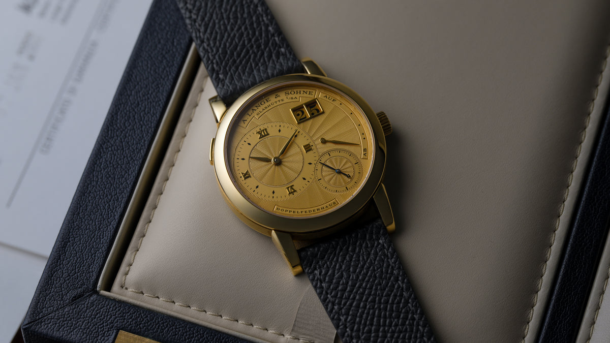 112.021, Lange 1A, Yellow Gold
