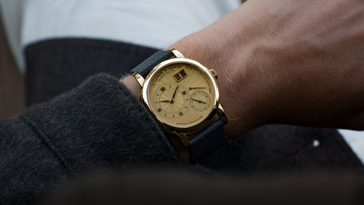112.021, Lange 1A, Yellow Gold