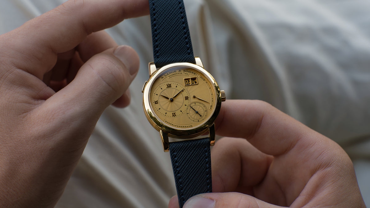 112.021, Lange 1A, Yellow Gold