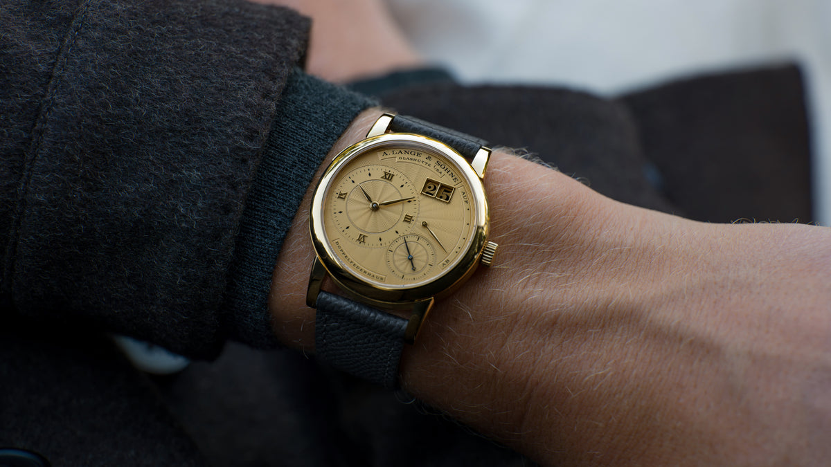 112.021, Lange 1A, Yellow Gold