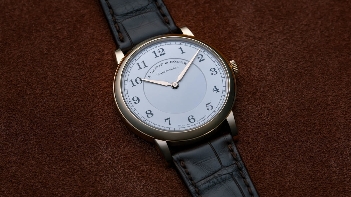 239.050, 1815 Thin 'Homage to FA Lange', Honeygold