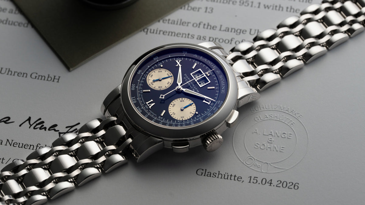 403.035, Datograph Wellendorff, First Generation, Platinum
