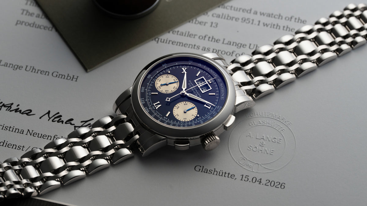 403.035, Datograph Wellendorff, First Generation, Platinum
