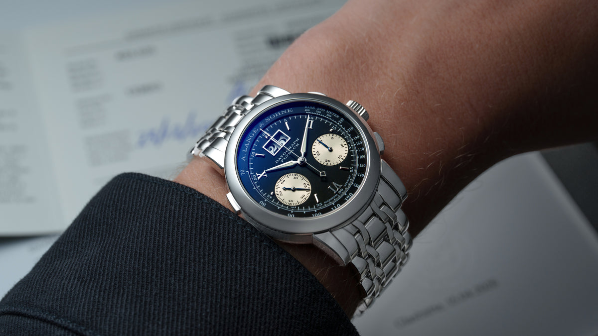403.035, Datograph Wellendorff, First Generation, Platinum