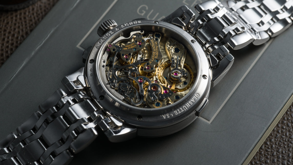 403.035, Datograph First Generation, 'Wave' Wellendorff, Platinum