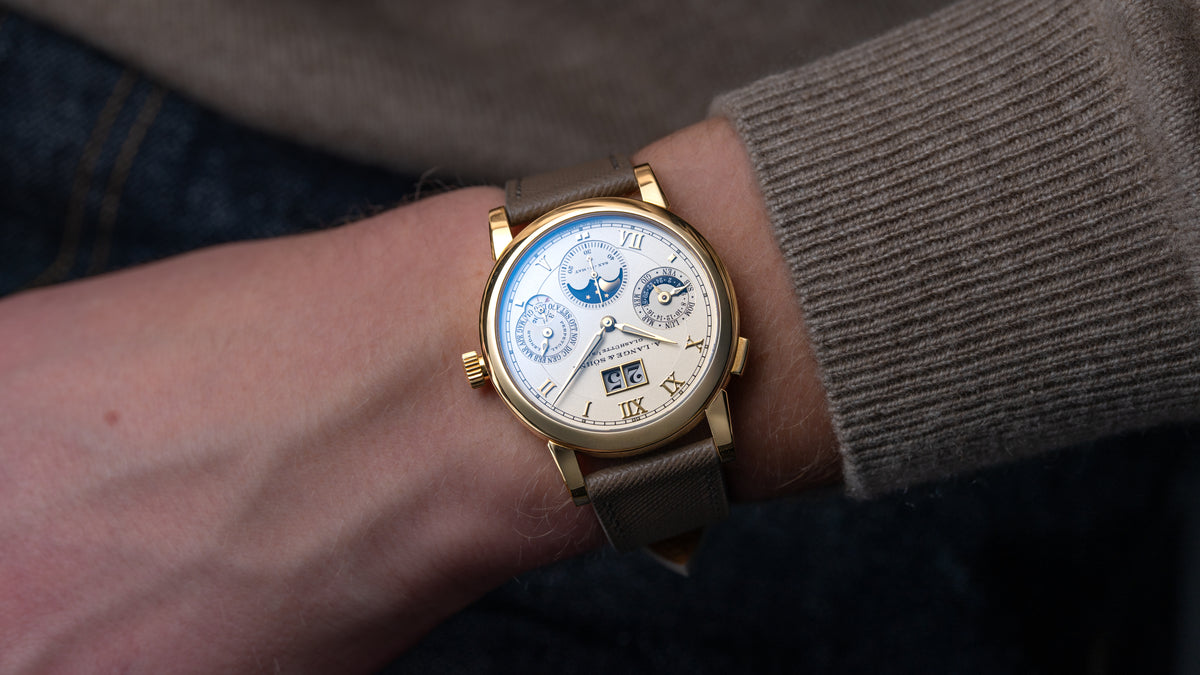 310.021, Langematik Perpetual Calendar, Yellow Gold