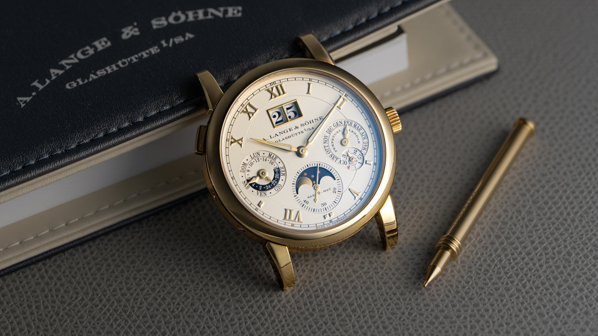 310.021, Langematik Perpetual Calendar, Yellow Gold