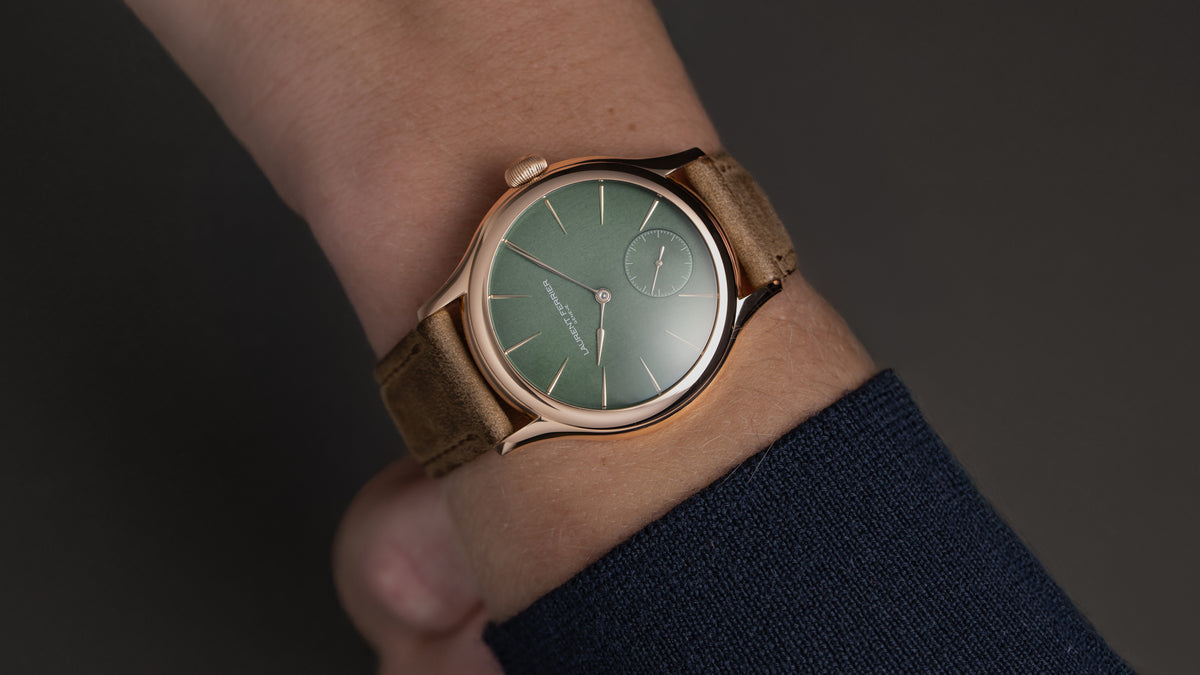 Classic Micro-Rotor Evergreen, Pink Gold