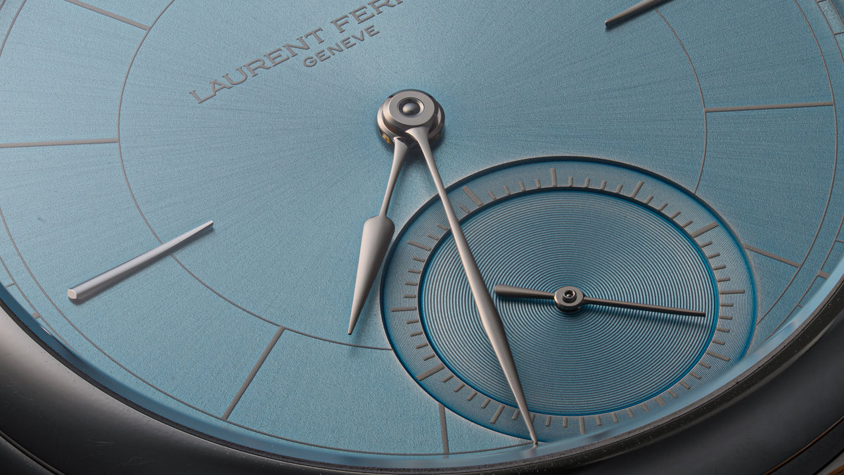 Classic Micro-Rotor, Ice Blue, Steel