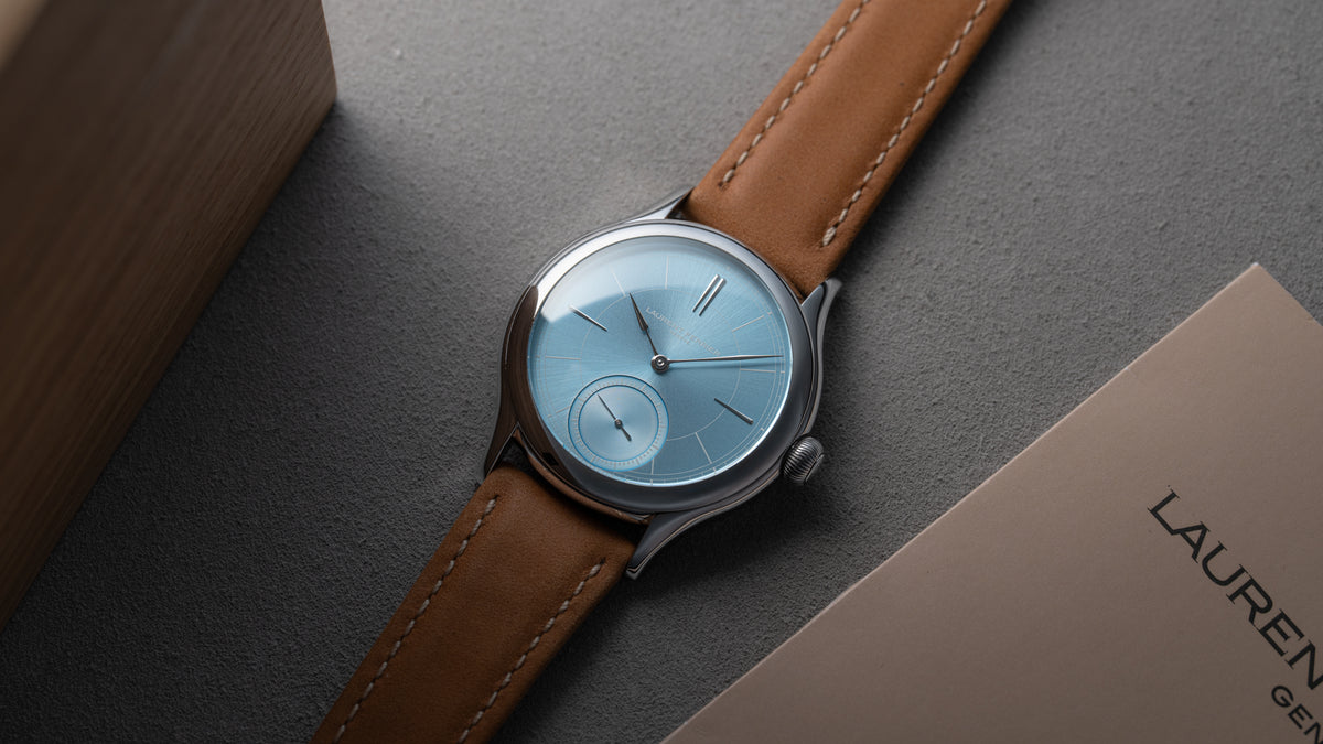 Classic Micro-Rotor, Ice Blue, Steel