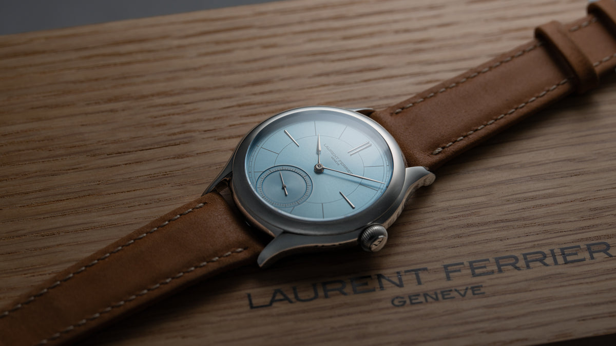 Classic Micro-Rotor, Ice Blue, Steel