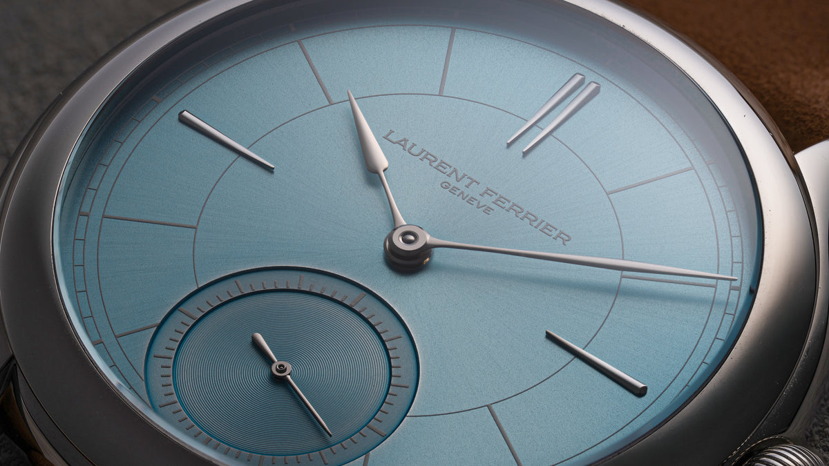 Classic Micro-Rotor, Ice Blue, Steel