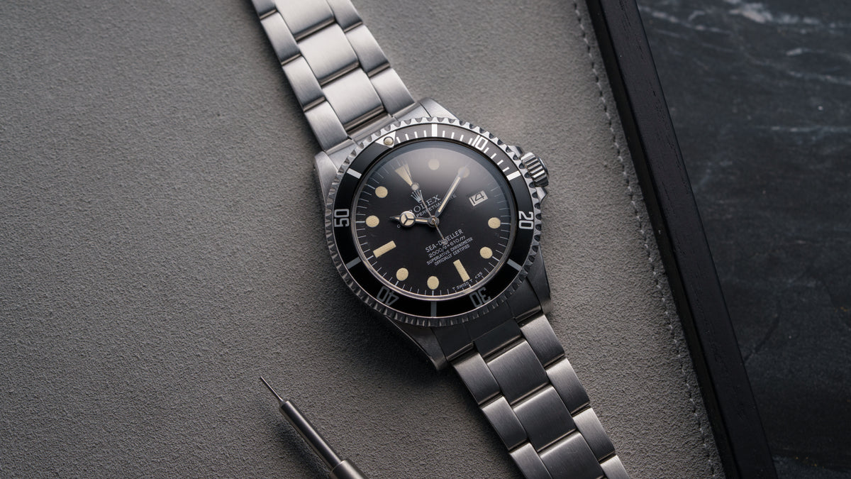 1665, Rolex, 'Great White' Sea-Dweller, Steel