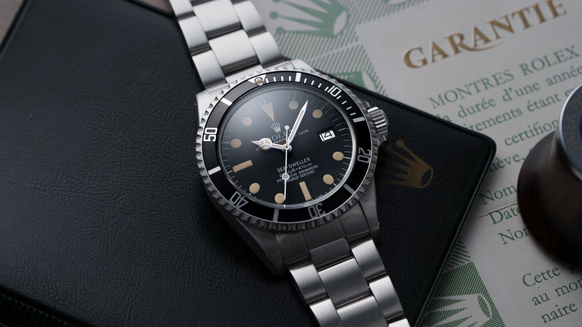 1665, Rolex, 'Great White' Sea-Dweller, Steel