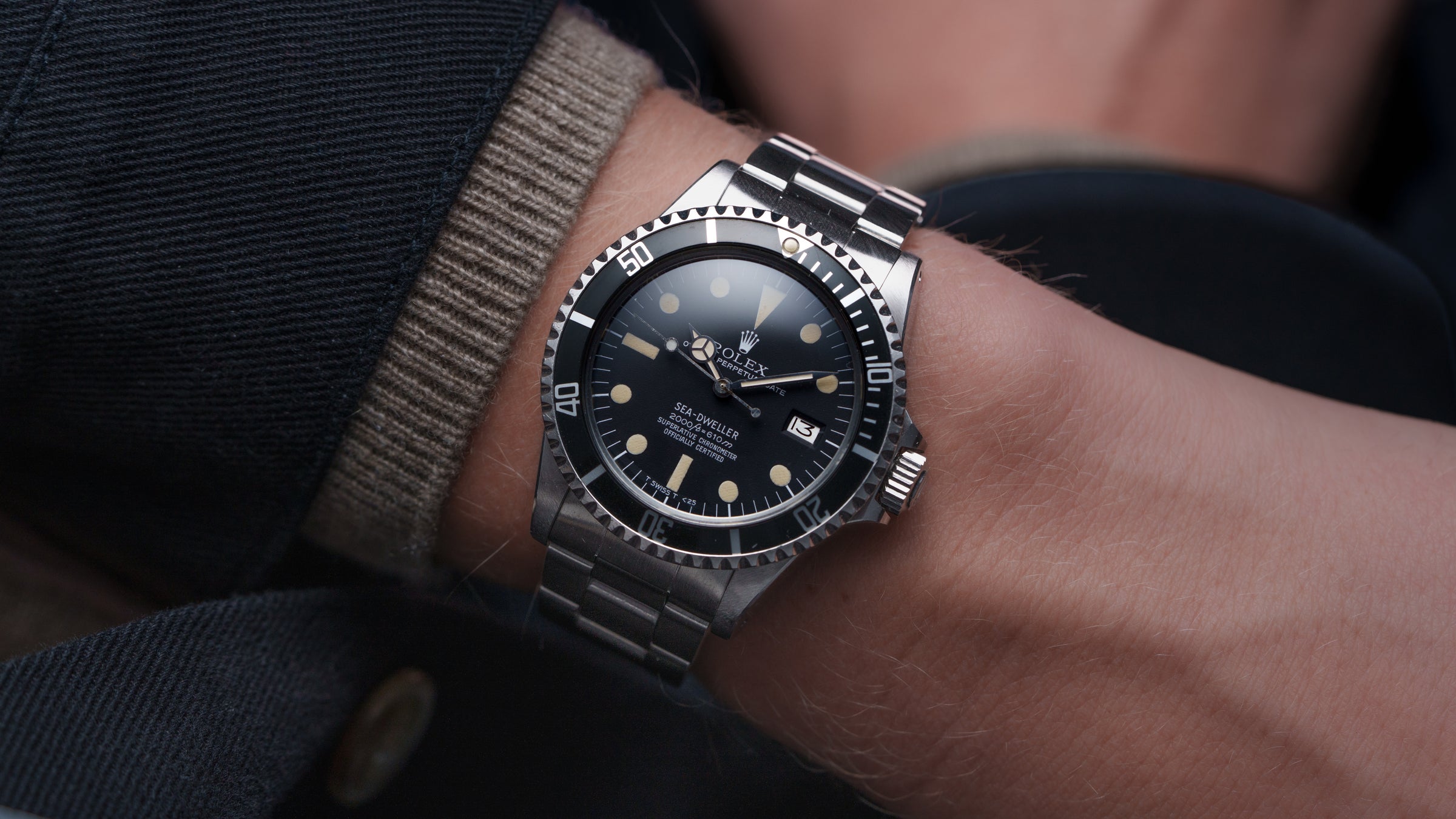 1665, Rolex, 'Great White' Sea-Dweller, Steel
