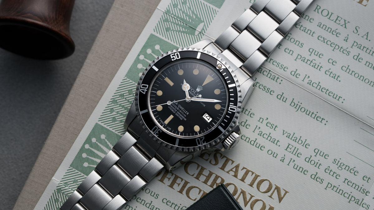 1665, Rolex, 'Great White' Sea-Dweller, Steel