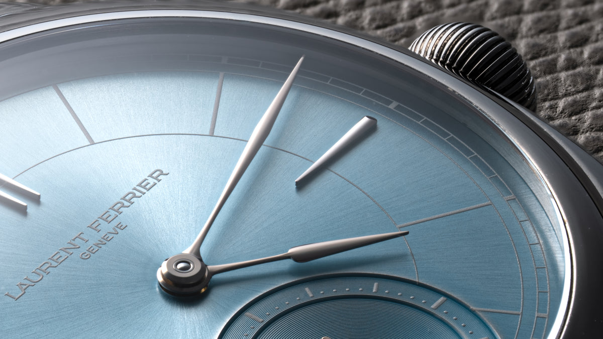 Square Micro-Rotor, Ice Blue, Steel