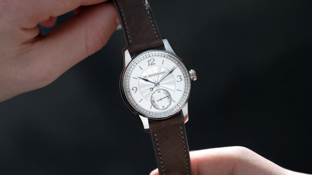 Benu 37, 'Silver Bullet' Voutilainen Dial, White Gold