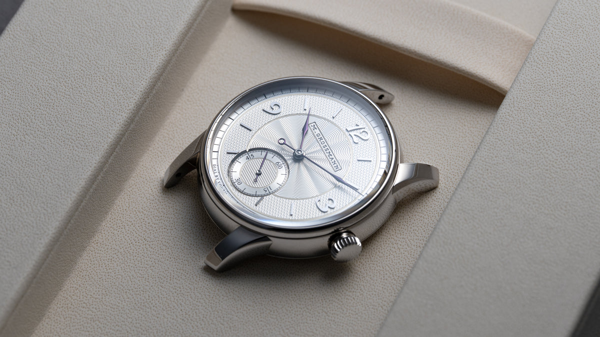 Benu 37, 'Silver Bullet' Voutilainen Dial, White Gold