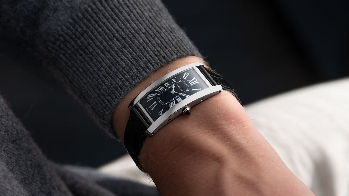 Tank Cintrée, NSO, Platinum