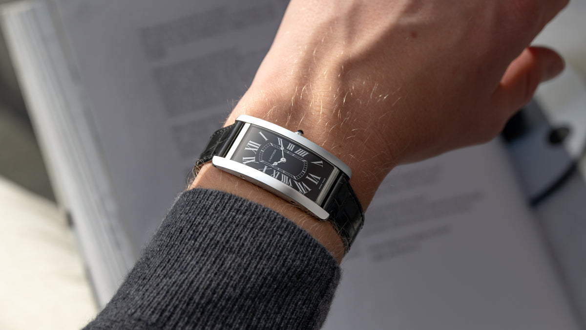 Tank Cintrée, NSO, Platinum