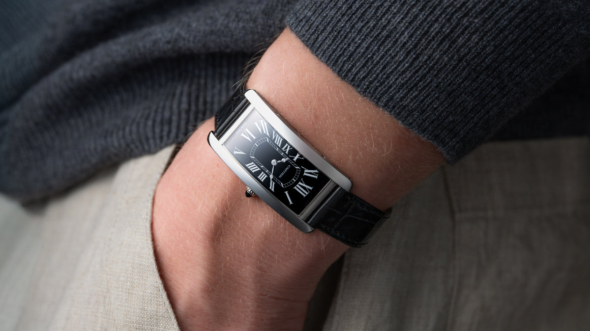 Tank Cintrée, NSO, Platinum