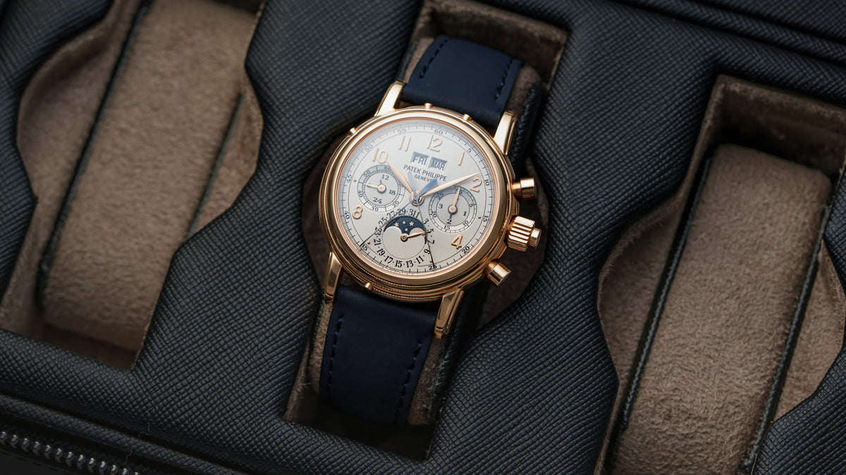 5004R, Perpetual Calendar Split Seconds Chronograph, Pink Gold
