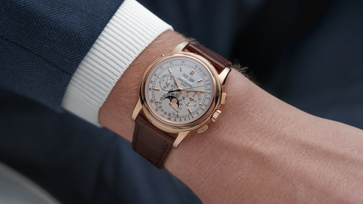 5970R, Perpetual Calendar Chronograph, Pink Gold