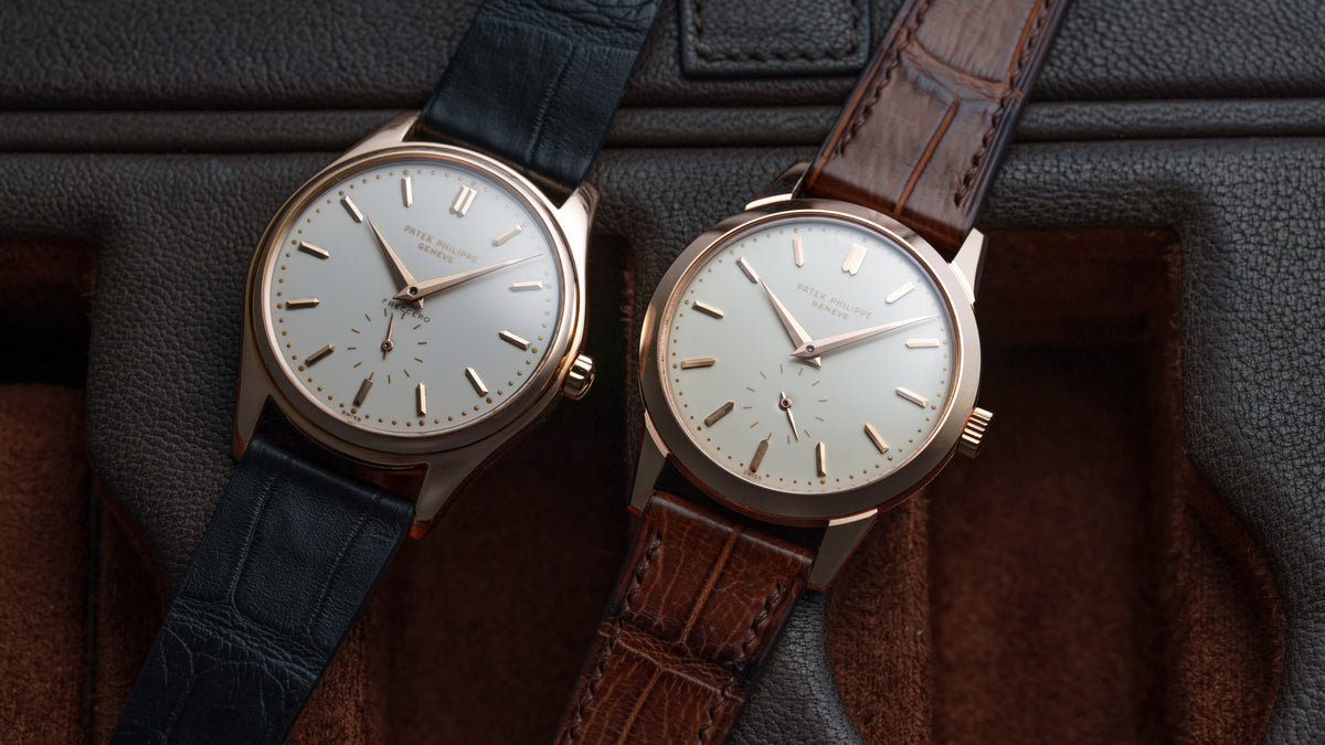2577R, Calatrava, Enamel Dial, Pink Gold