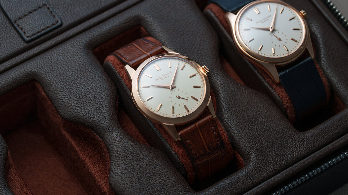 2577R, Calatrava, Enamel Dial, Pink Gold