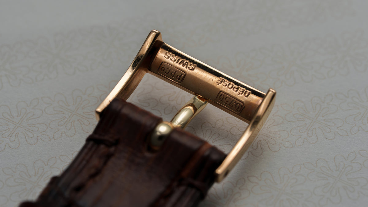 2577R, Calatrava, Enamel Dial, Pink Gold