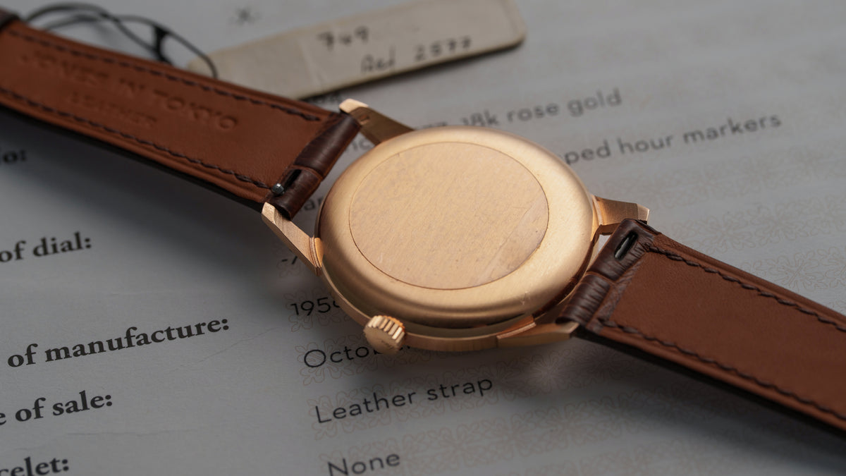 2577R, Calatrava, Enamel Dial, Pink Gold