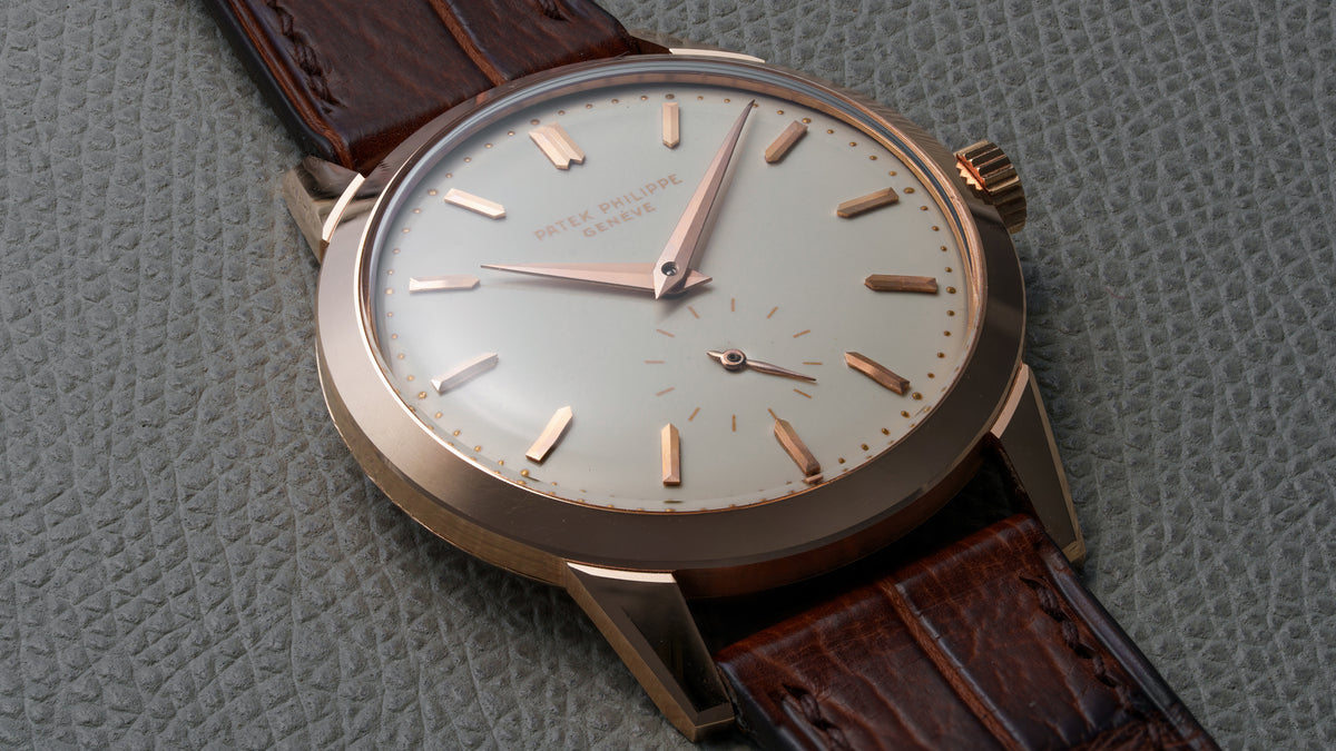 2577R, Calatrava, Enamel Dial, Pink Gold