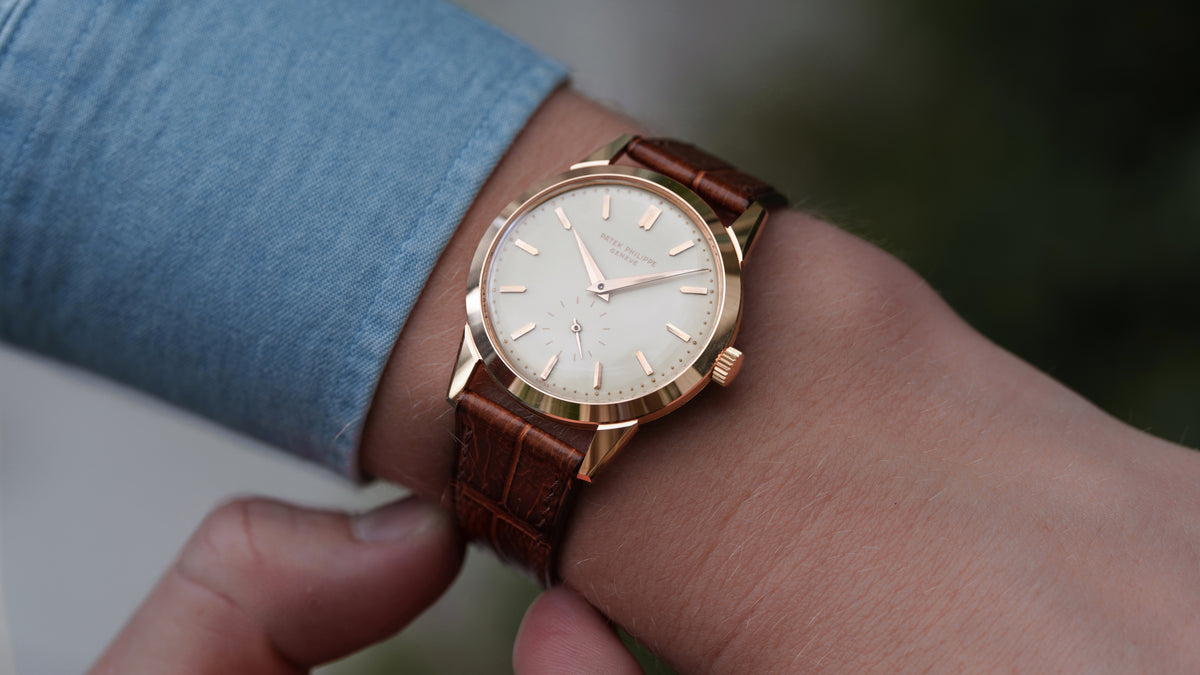 2577R, Calatrava, Enamel Dial, Pink Gold