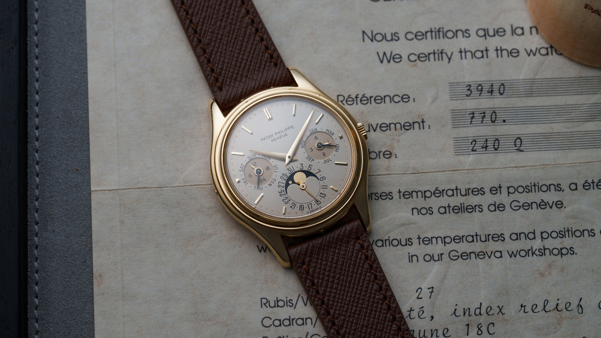 3940J, First Series, Perpetual Calendar, Yellow Gold