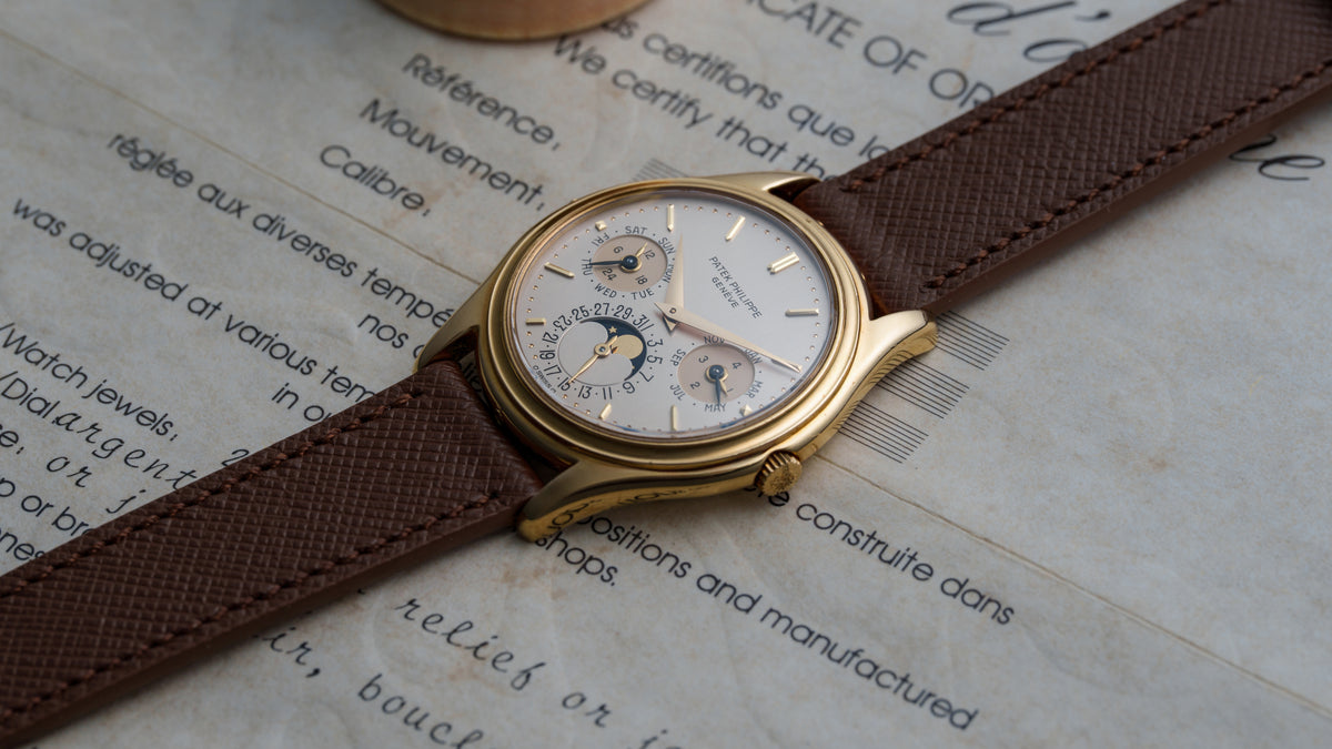3940J, First Series, Perpetual Calendar, Yellow Gold